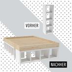 GEZOCHT: Ikea Kallax kast 4 x 1 vak (wit) voor DIY project, Ophalen, Gebruikt, 25 tot 50 cm, Minder dan 100 cm