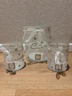 3 mooie windlichten van riviera maison, Huis en Inrichting, Ophalen of Verzenden, Zo goed als nieuw