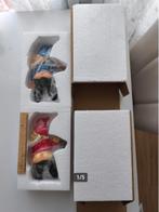 Set van 4 Tuinkabouters–24 cm–2x Rood&2x Blauw–Nieuw in Doos, Ophalen of Verzenden, Nieuw, Kunststof