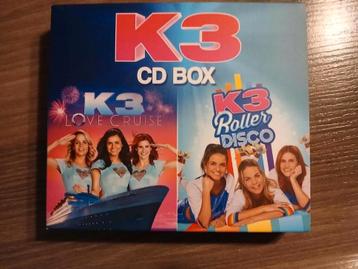 K3 cd box 2cd s rollerdisco en love cruise nieuw  beschikbaar voor biedingen