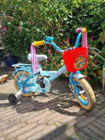 Leuke Loekie kinderfiets 12 inch met zijwielen beschikbaar voor biedingen