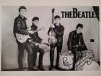 The Beatles Pete Best Handtekening Foto Gesigneerd, Ophalen of Verzenden, Zo goed als nieuw, Foto of Kaart, Gesigneerd