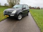 SsangYong Rexton 2.3 E AUT 2005 Zwart benzine automaat!!!, Auto's, SsangYong, Automaat, 4 cilinders, 109 €/maand, Zwart
