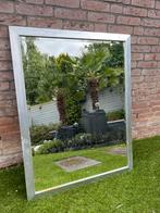 Spiegel met facet rand 110 x 80 in houten lijst, Ophalen, Zo goed als nieuw, Rechthoekig