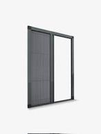 Antraciete Plissé Hordeur (nieuw!), Doe-het-zelf en Verbouw, Deuren en Horren, 100 tot 120 cm, Kunststof, 215 cm of meer, Hordeur
