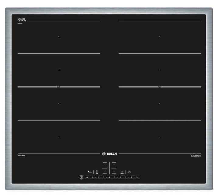 Bosch inductie kookplaat, Witgoed en Apparatuur, Kookplaten, Inbouw, Inductie, 4 kookzones, Ophalen of Verzenden