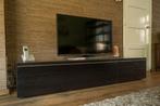 TV meubel MisuraEmme - donkerbruin - 192cm breed, Ophalen, Gebruikt, 150 tot 200 cm, Minder dan 100 cm