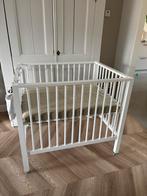 Timgro box wit met matras (huisdier en rookvrij), Kinderen en Baby's, Boxen, Ophalen, Zo goed als nieuw, Rechthoekig, In hoogte verstelbaar