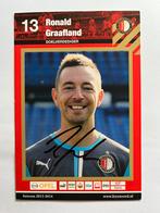 Feyenoord spelerskaart Graafland met handtekening, Ophalen of Verzenden, Zo goed als nieuw, Feyenoord, Spelerskaart