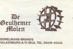 De Geulhemer Molen Valkenburg a/d Geul - Bemelmans Brands, Ophalen of Verzenden