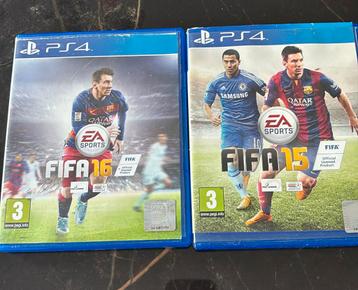 Fifa 15 en fifa 16 ps4 beschikbaar voor biedingen