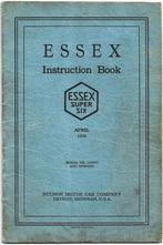 Essex Super Six manual handleiding (A1253), Ophalen of Verzenden