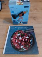 Gefu Spirelli Spiraalsnijder +kookboek - Nieuw in doos, Ophalen of Verzenden, Nieuw