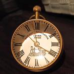 Railway Regulator ball clock, Swiss - jaren 50-60 vintage, Overige merken, Overige materialen, Zakhorloge, Lever