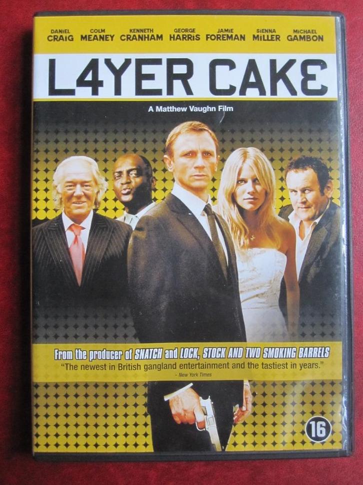 L4yer Cake (2004), Cd's en Dvd's, Dvd's | Thrillers en Misdaad, Zo goed als nieuw, Actiethriller, Vanaf 16 jaar, Ophalen of Verzenden