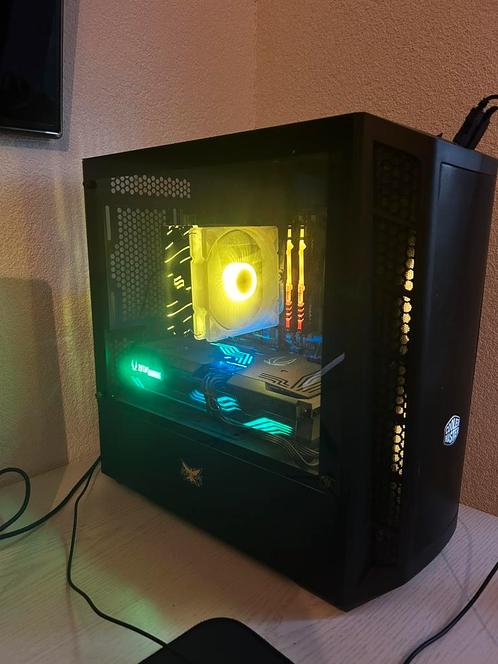 Gaming PC RTX 3070 RYZEN 5 | Gaming Monitor 144HZ, Computers en Software, Desktop Pc's, Zo goed als nieuw, 3 tot 4 Ghz, 16 GB
