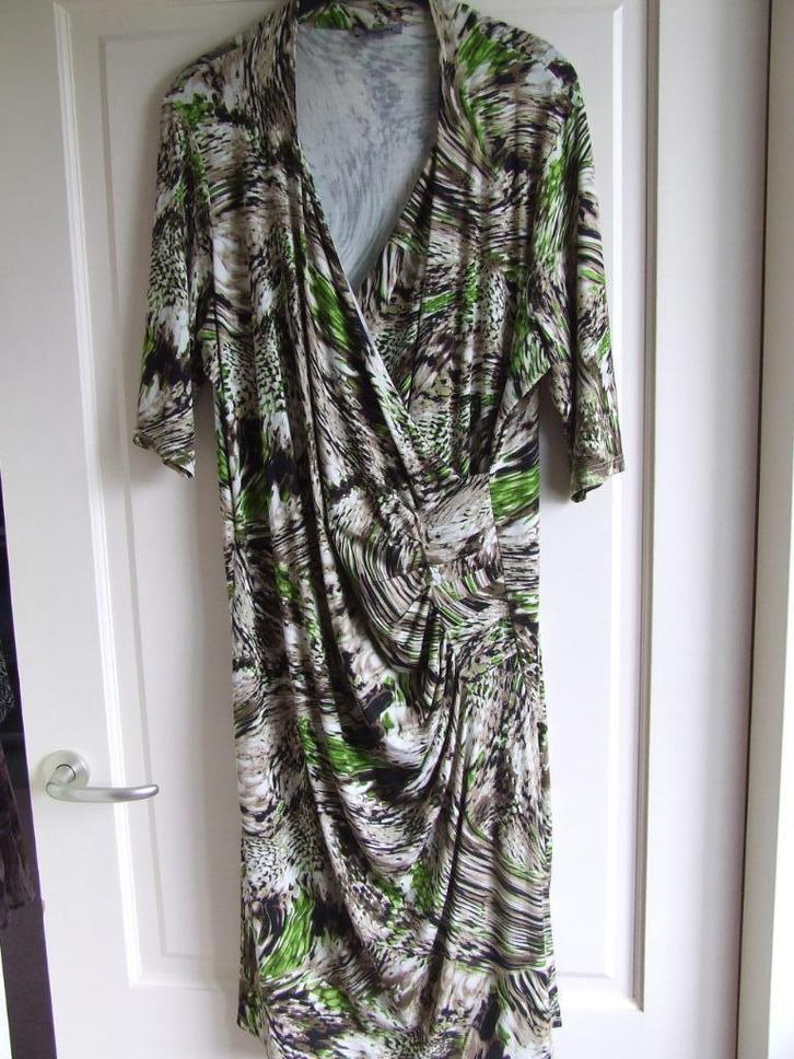 Bandolera nieuwe jurk in moderne print maat 46, Kleding | Dames, Jurken, Nieuw, Maat 46/48 (XL) of groter, Overige kleuren, Onder de knie