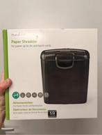 Nedis papiervernietiger shredder nieuw, ook voor bankpassen, Diversen, Nieuw, Ophalen of Verzenden