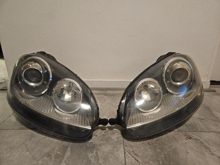 Oem Golf mk5 gti xenon koplampen + xenonmodule set compleet, Auto-onderdelen, Verlichting, Volkswagen, Gebruikt, Ophalen of Verzenden