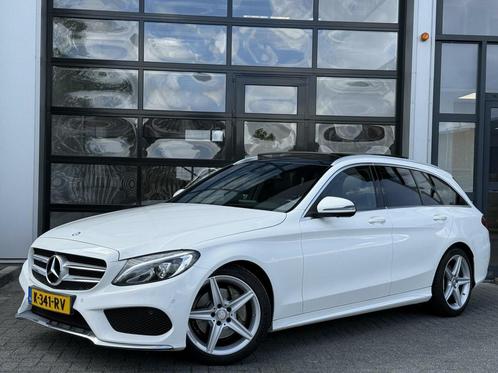 Mercedes C-klasse Estate 180 AMG Sport AUT / PANO / 360 /LED, Auto's, Mercedes-Benz, Bedrijf, Te koop, C-Klasse, 360° camera, ABS