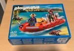 Playmobil wildlife 5999 - boot met stropers, Kinderen en Baby's, Speelgoed | Playmobil, Ophalen of Verzenden, Zo goed als nieuw