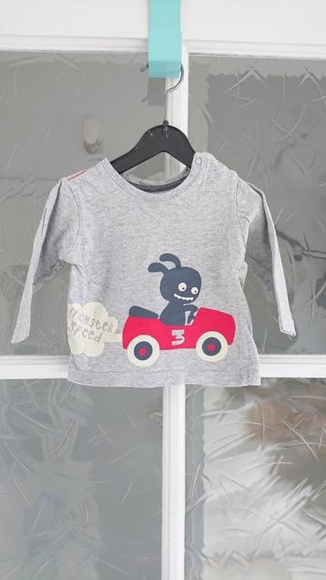 Longsleeve Monster Speed van Hema - maat 68 beschikbaar voor biedingen