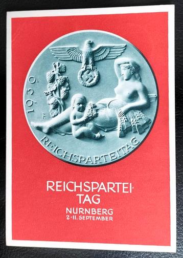Duitse Rijk Propagandakaart Reichsparteitag Nürnberg 1939 beschikbaar voor biedingen