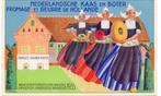 reclame ned. kaas & boter wereldtentoonstelling brussel 1935, Ophalen of Verzenden, 1920 tot 1940, Gelopen, Overige thema's