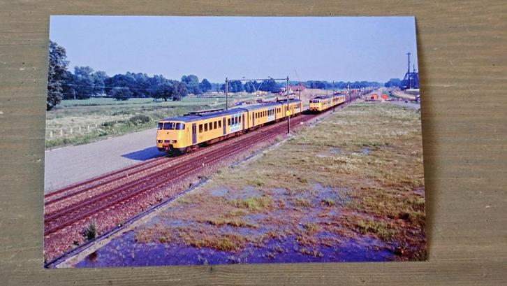 Foto TREIN NS Nederlandse Spoorwegen SGM Sprinter Plan Y, Verzamelen, Spoorwegen en Tramwegen, Gebruikt, Trein, Overige typen