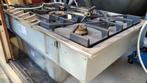Gaggenau kookplaat fornuis inbouw, Witgoed en Apparatuur, Kookplaten, Ophalen, Gebruikt, Inbouw, Gas