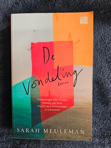 Sarah Meuleman - De vondeling beschikbaar voor biedingen