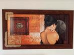 Nico Vrielink style, zeer mooi schilderij 64x114 cm, Huis en Inrichting, Ophalen, 50 tot 75 cm, Zo goed als nieuw, Schilderij