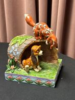 Disney Traditions Fox & Hound ‘Unlikely Friends’, Ophalen of Verzenden, Nieuw, Dier
