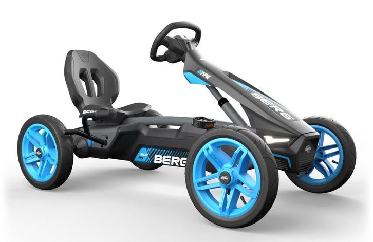 BERG RALLY BLUE skelter 4 tot 12 jaar gemonteerd op vooraad, Kinderen en Baby's, Speelgoed | Buiten | Skelters, Nieuw, Berg, Met kar of aanhanger