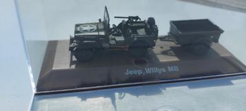 Willy's Jeep MB 1/43 Atlas beschikbaar voor biedingen