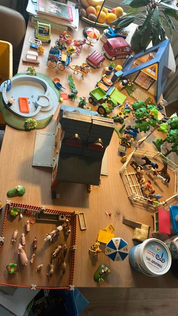 Playmobil boerderij, super, huis, auto’s, zwembad, dokter, Kinderen en Baby's, Speelgoed | Playmobil, Zo goed als nieuw, Ophalen