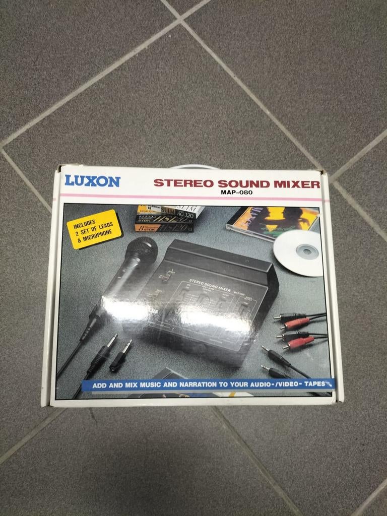 Luxon Stereo Sound Mixer MAP-080, Overige merken, Ophalen of Verzenden, Zo goed als nieuw, Groter dan 1:32