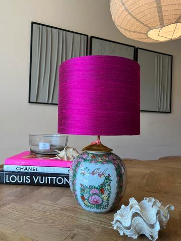 Chinese vaaslamp! MOOI! beschikbaar voor biedingen