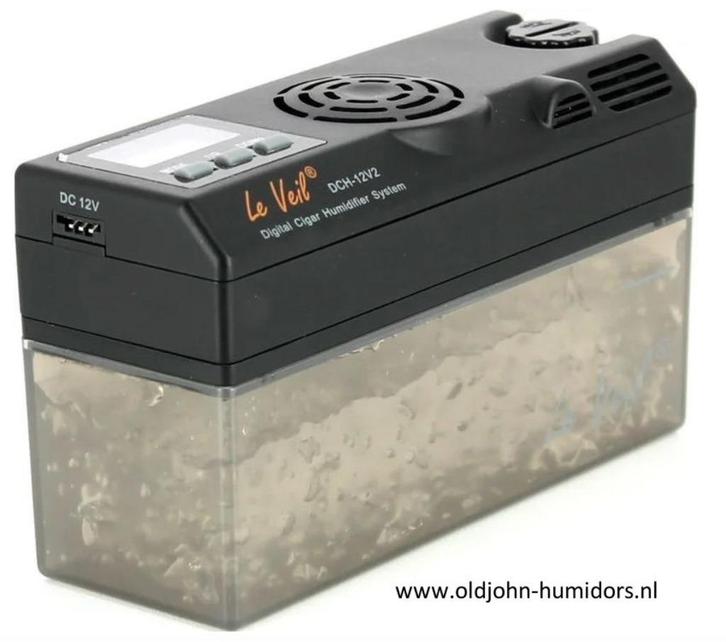 LE VEIL ELEKTRONISCH HUMIDOR BEVOCHTIGER -DIGITAAL      bv20, Verzamelen, Rookartikelen, Aanstekers en Luciferdoosjes, Nieuw, Tabaksdoos of Verpakking