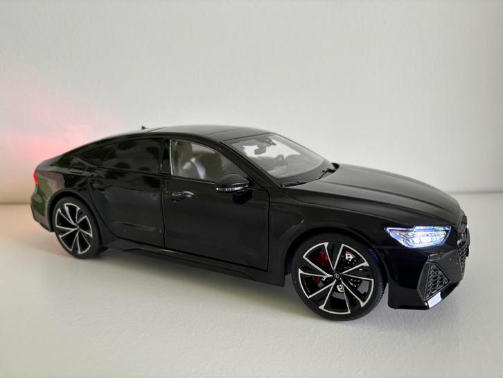 Audi RS7 1/18 Sportback met licht en geluid effecten, Hobby en Vrije tijd, Modelauto's | 1:18, Nieuw, Overige merken, Ophalen of Verzenden