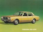 Sheet Toyota Cressida De Luxe, 1977, Ophalen of Verzenden, Nieuw, Toyota