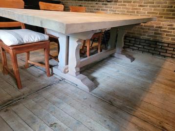 Kloostertafel eettafel lange tafel mancave  beschikbaar voor biedingen