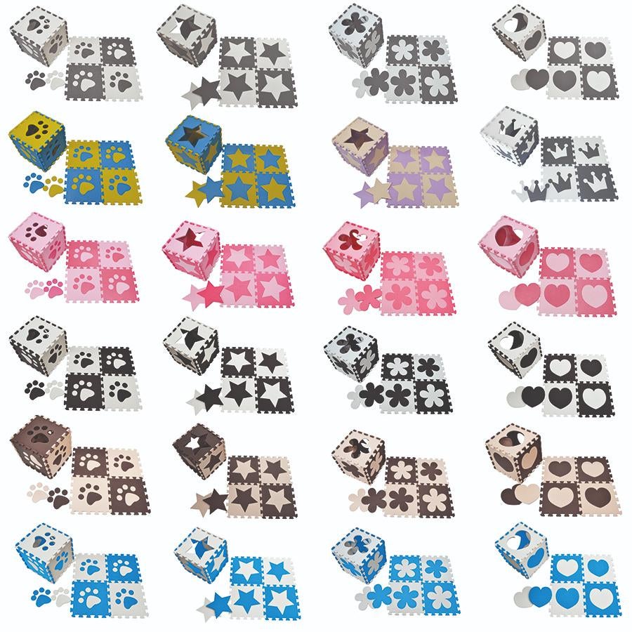 Kinder speelmat foam antislip interlock met symbolen, Ophalen of Verzenden, Nieuw