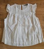 TOP VAN ZARA MAAT S, Kleding | Dames, Tops, Ophalen of Verzenden, Zo goed als nieuw, Zonder mouw, Wit