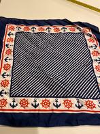 Sjaaltje anker en stuurwiel, Kleding | Dames, Mutsen, Sjaals en Handschoenen, Ophalen of Verzenden, Zo goed als nieuw, Maat 38/40 (M)