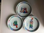 3 Chinese Doucai Stijl Porseleinen Schalen, Ming-Dynastie?, Ophalen of Verzenden