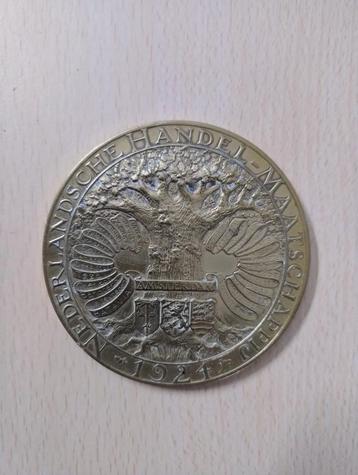 Penning 100 jarig bestaan NHM 1924 beschikbaar voor biedingen