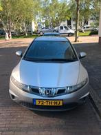 Honda Civic 1.4 I 5DR 2007 Grijs met trekhaak, Auto's, 83 pk, 4 cilinders, Origineel Nederlands, 1200 kg