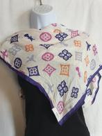 Mooi sjaaltje, wit met patroon 75x75 merk Jago, Kleding | Dames, Mutsen, Sjaals en Handschoenen, ., Ophalen of Verzenden, Zo goed als nieuw