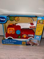 Vtech stapel en leer brandweer, Kinderen en Baby's, Speelgoed | Vtech, Ophalen of Verzenden, Zo goed als nieuw, 6 maanden tot 2 jaar